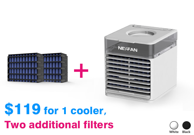 Nexfan air cooler outlet