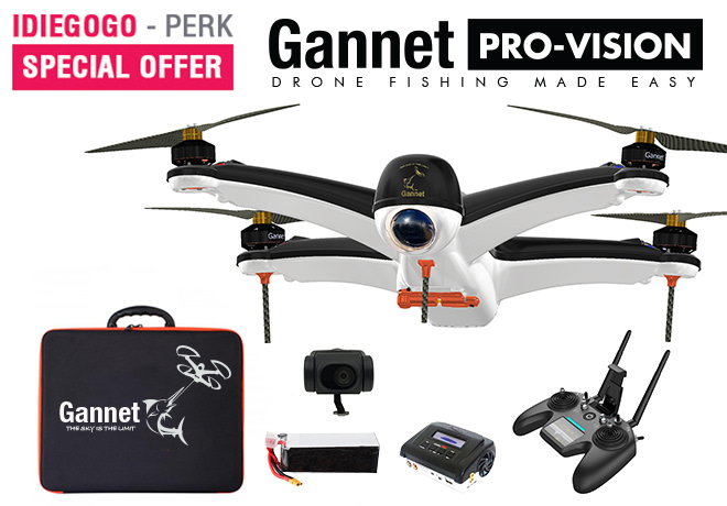 gannet pro fishing drone off 75