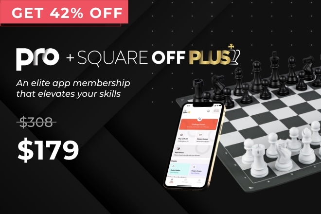 Square Off Pro Rollable Innovative AI Virtual Electric Chessboard Game