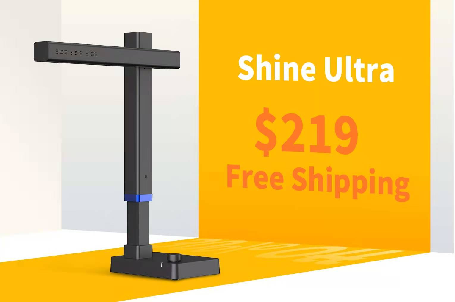 Shine Ultra - Next Gen Portable & Powerful Scanner | Indiegogo