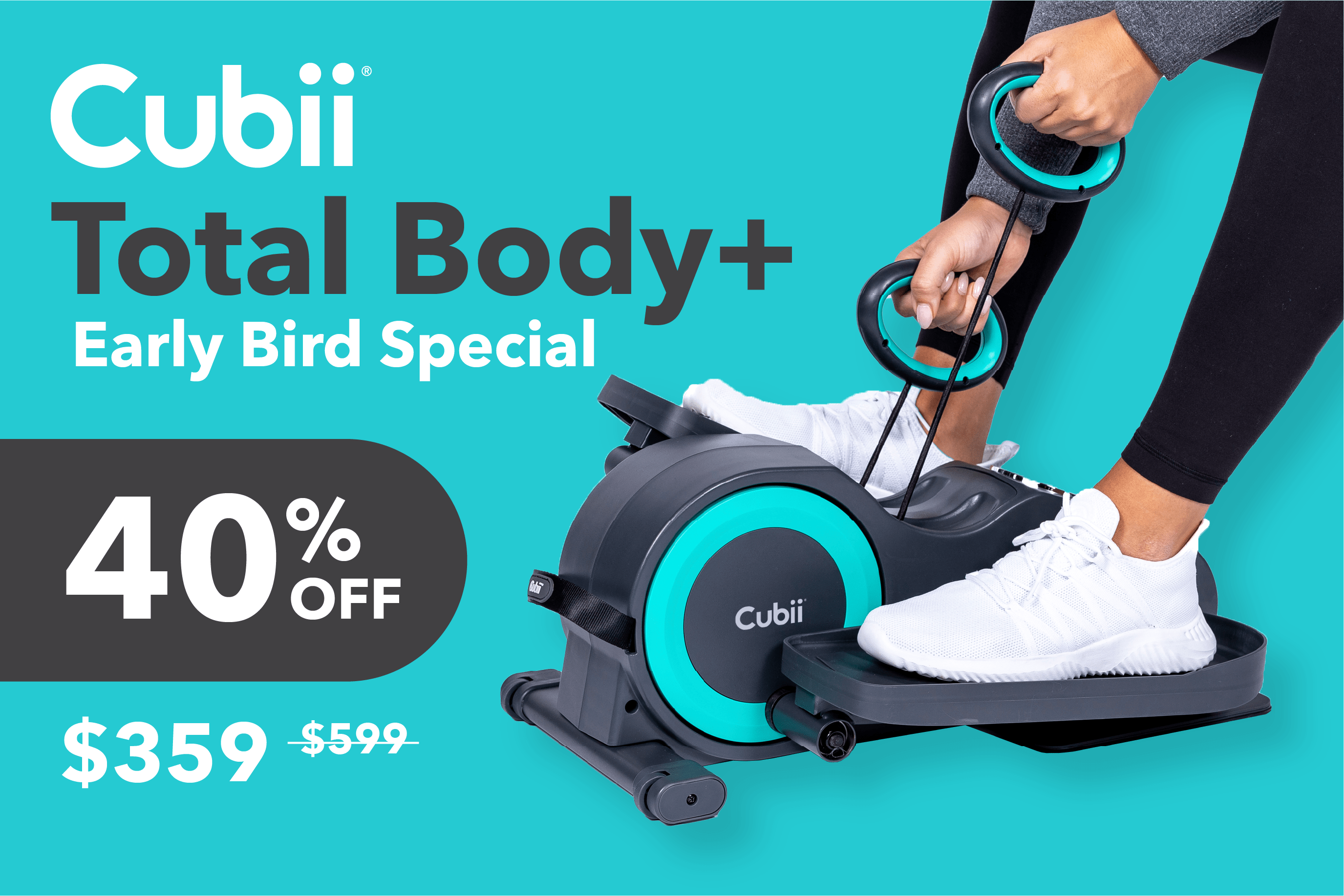 Cubii Total Body Smart Seated Elliptical Indiegogo