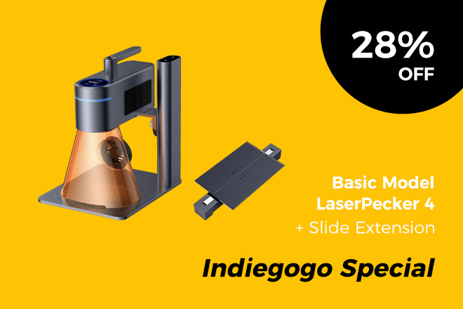 LaserPecker 2 Handheld Laser Engraver & Cutter EU / Basic