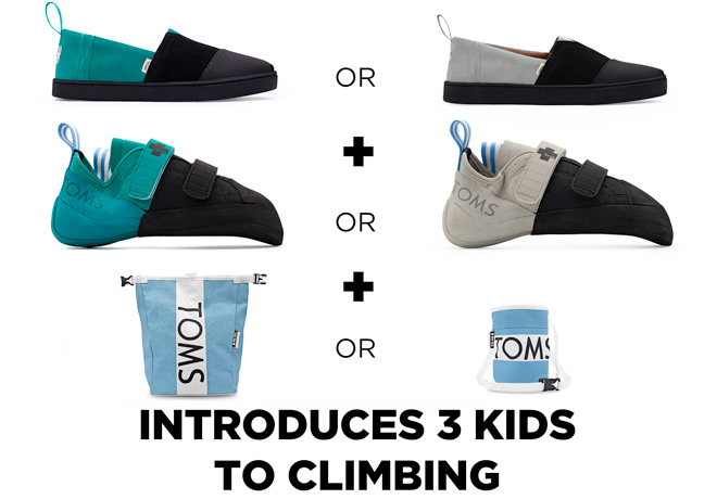 TOMS and So iLL Shoes To Get Kids Climbing Indiegogo
