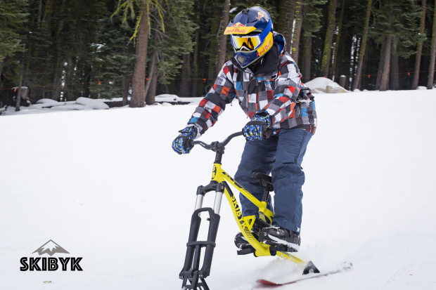 SkiByk Most affordable full suspension Ski Bike. Together let s