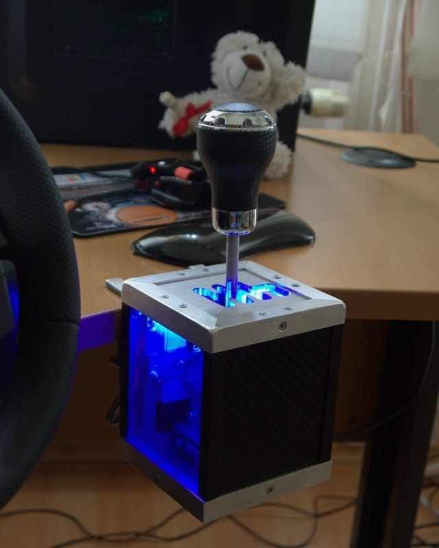 New Full Metal USB H-Shifter for pc Sim Racing | Indiegogo