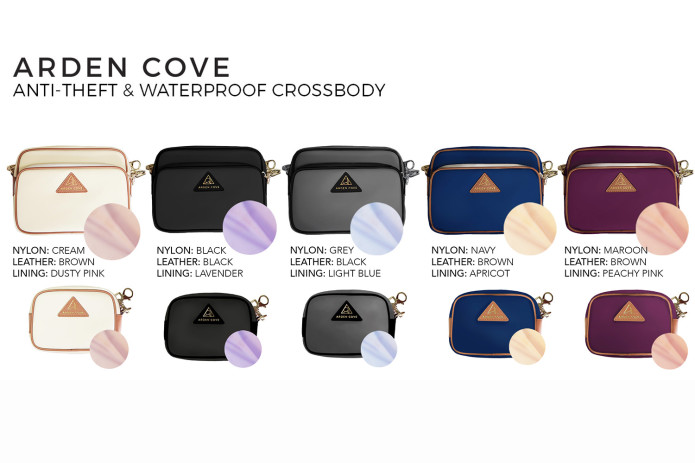 arden cove anti theft bag