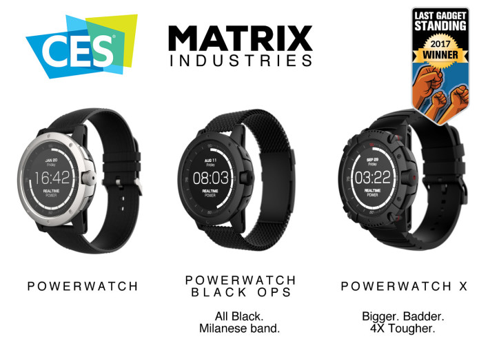 Matrix powerwatch black outlet ops