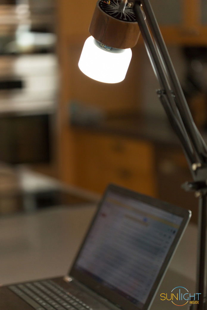 sun lamp for windowless office