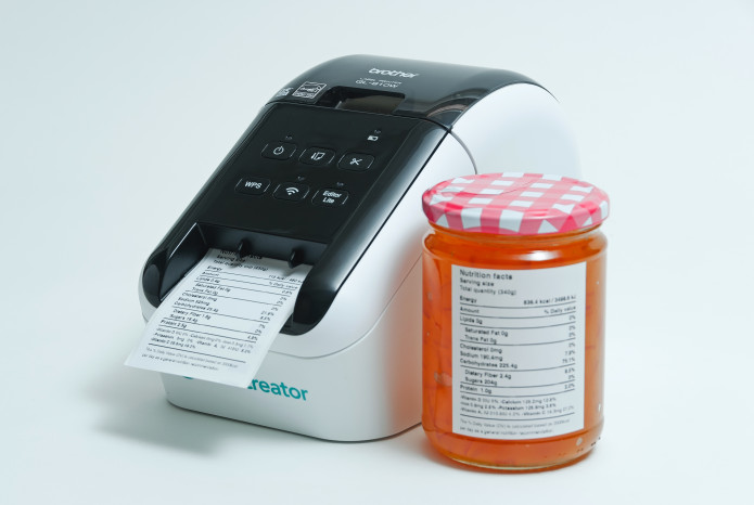 nutrition label printer