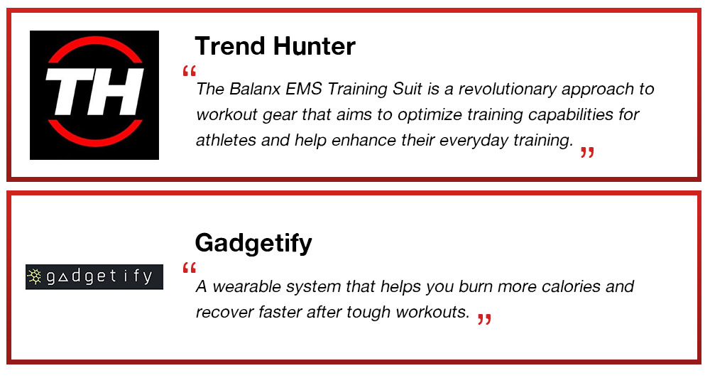Balanx EMS Training Suit Indiegogo
