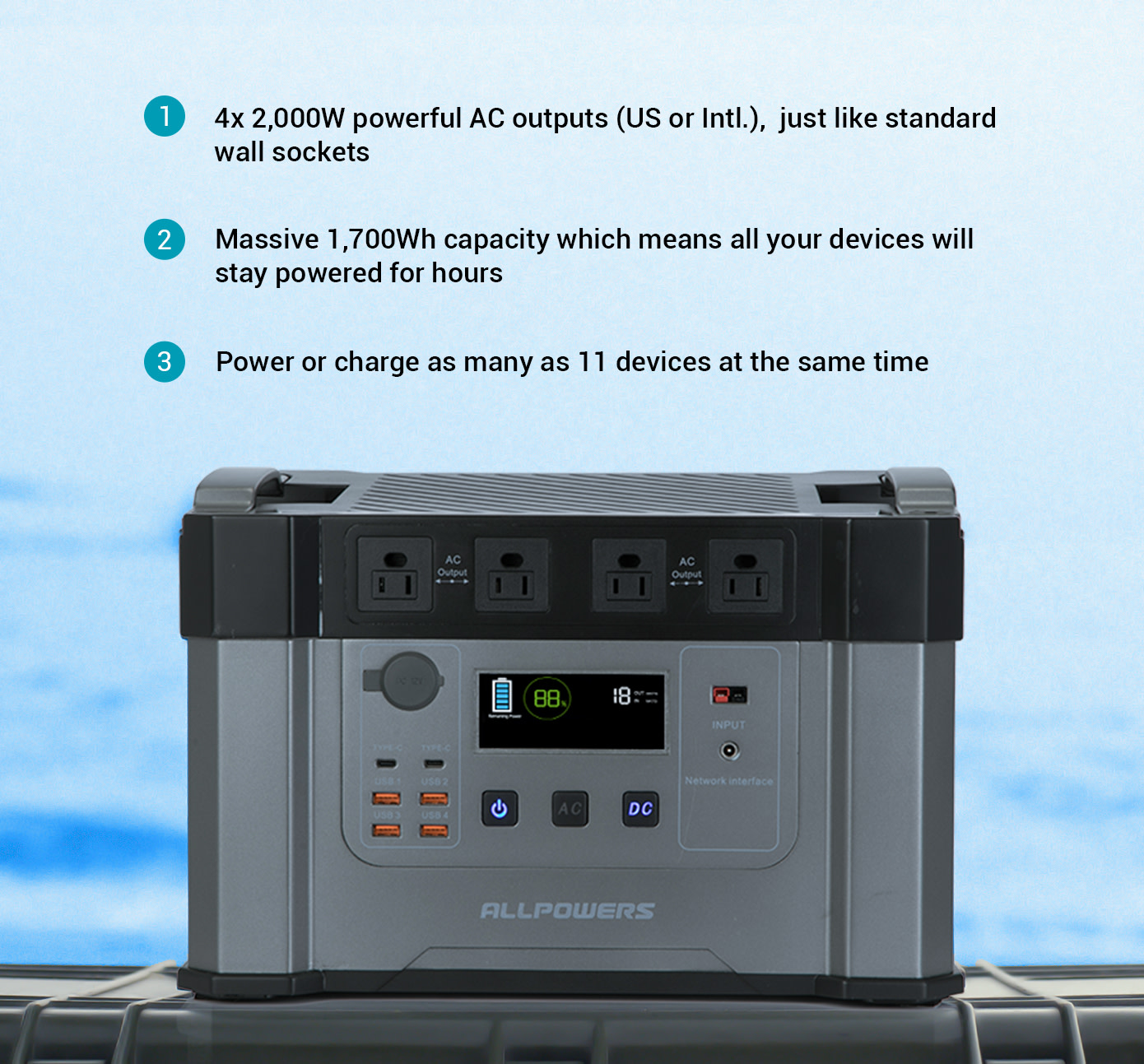MONSTER X: The Future of Portable Power Stations | Indiegogo
