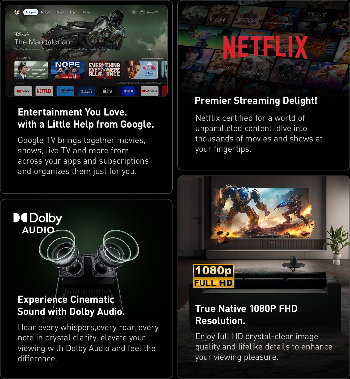 Google TV: Entertainment you love, with help from Google