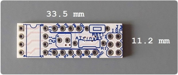 Awesome PCB - ATtiny85 - tiny size
