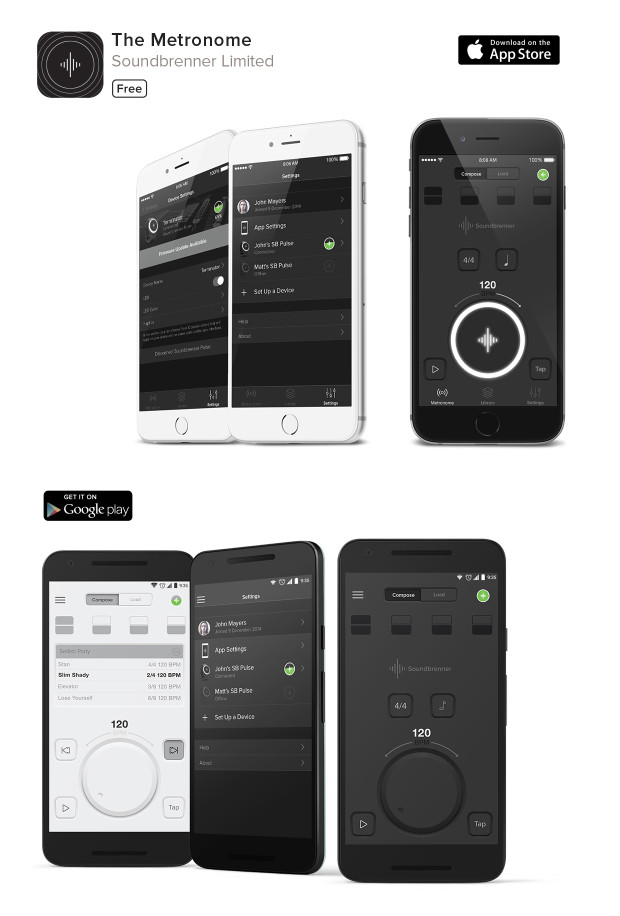 vibrating metronome vibrating metronome