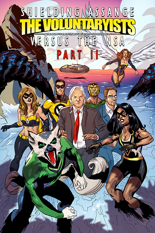The Voluntaryists Comic Cover