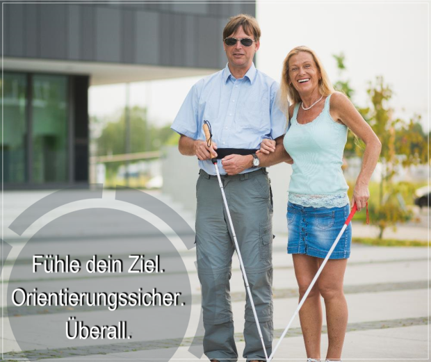 Foto: Fühle dein Ziel. Orientierungssicher. Überall.