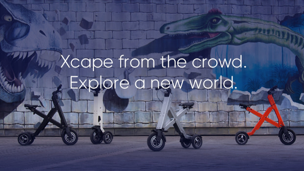 Introducing Xcape Smart Folding Electric Scooter