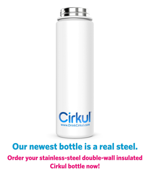 Cirkul - Metal Bottles are back! Our double-walled