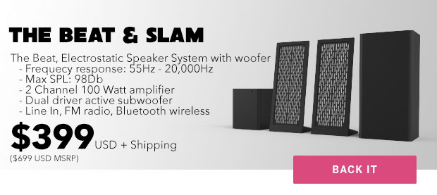 electrostatic computer speakers