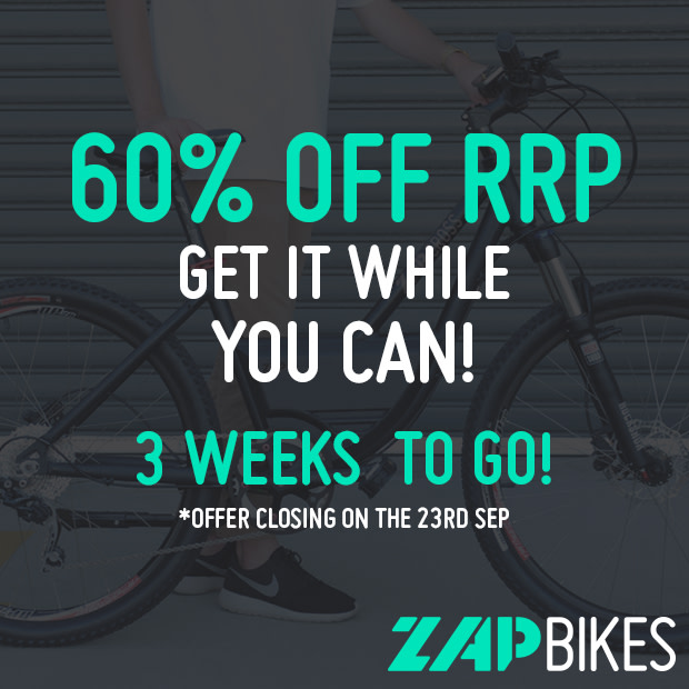 ZAP World's lightest electric bike in its class. Indiegogo