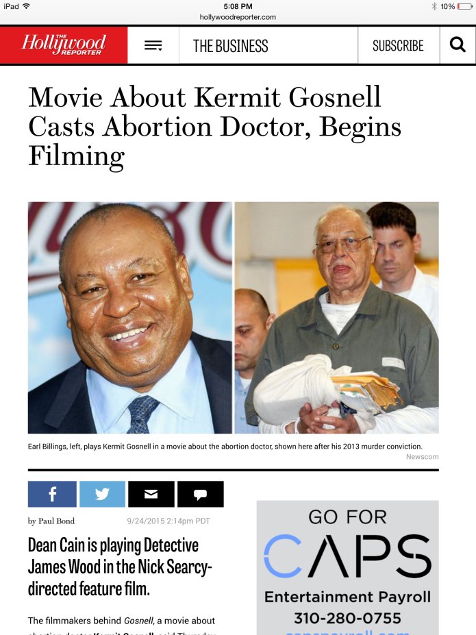 Gosnell Movie Indiegogo