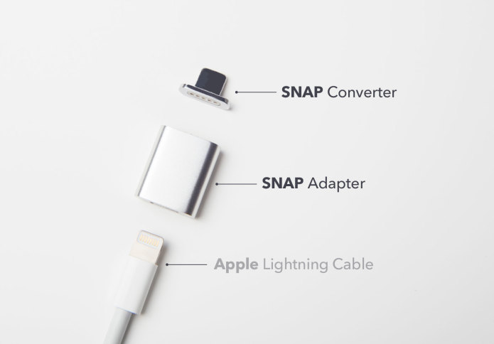 verstoring Donau anders SNAP: MagSafe-style Charging Adapter for iPhone | Indiegogo