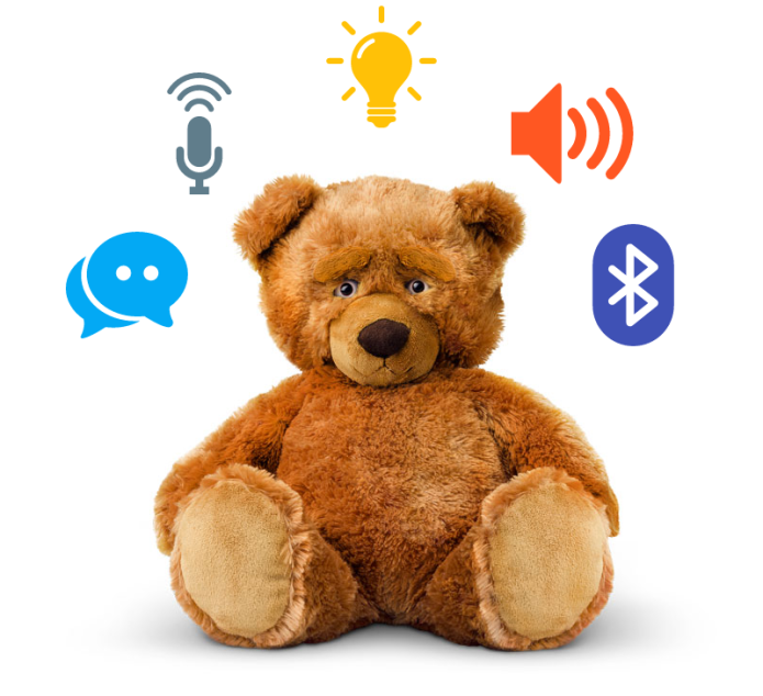 talking stuffed bear