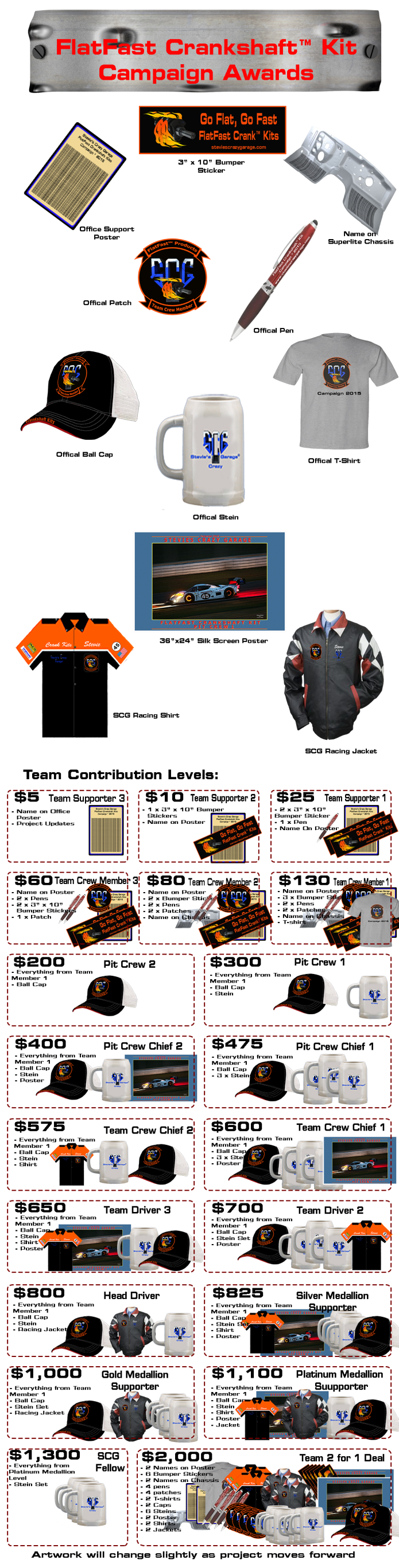 FlatFast Crankshaft Kits Indiegogo