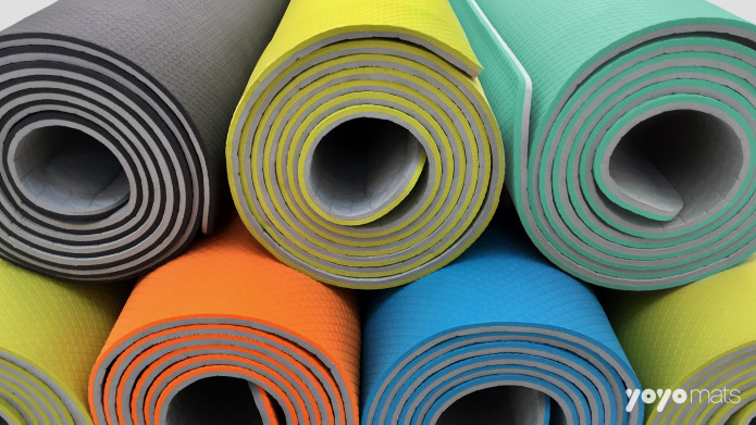 The World's Only Self-Rolling Fitness & Yoga Mat | Indiegogo