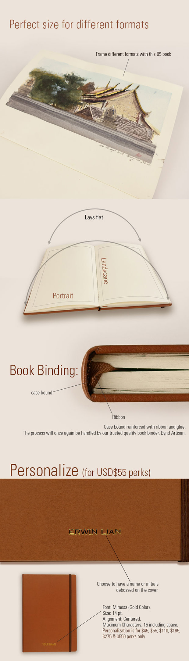 The Perfect Sketchbook B5 Indiegogo