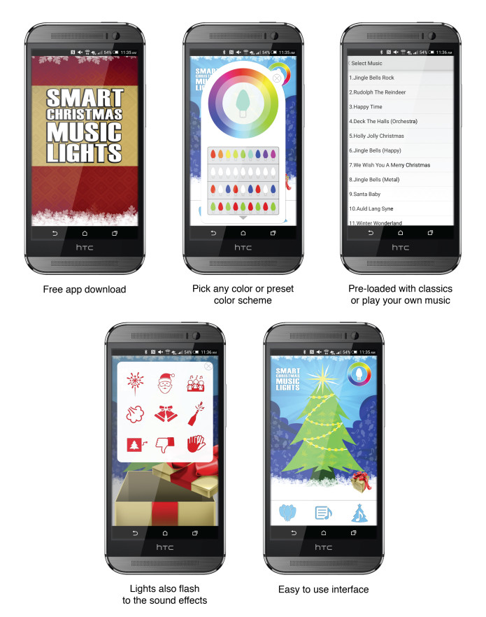 Smart Christmas Music Lights Indiegogo