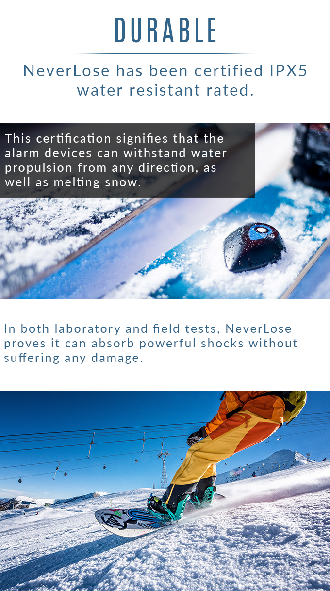 NeverLose Ski and Snowboard Tracker & AntiTheft Indiegogo