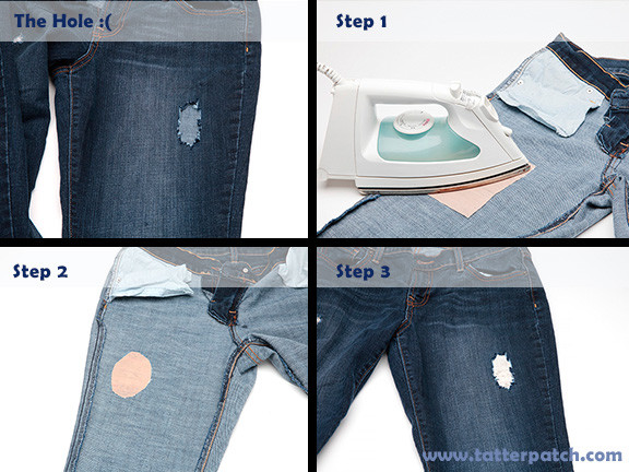 Tatter Patch Revives Your Beloved Jeans In Minutes | Indiegogo