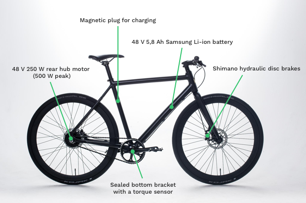 harrier eco power electric bike