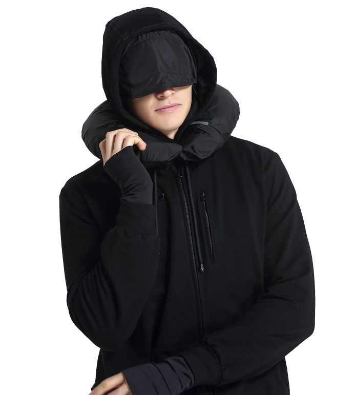 World's Best TRAVEL HOODIE with 17 Features XY37 Indiegogo
