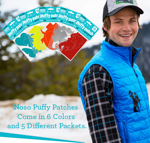 Extend the Life of your Gear with Noso Patches + Giveaway - Tales of a  Mountain Mama