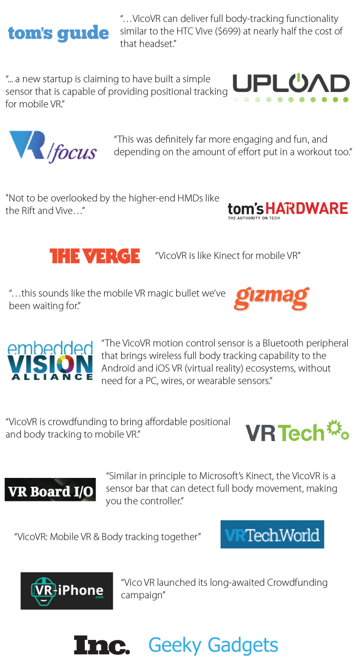 VicoVR - Full-Motion Gaming in Virtual Reality! | Indiegogo