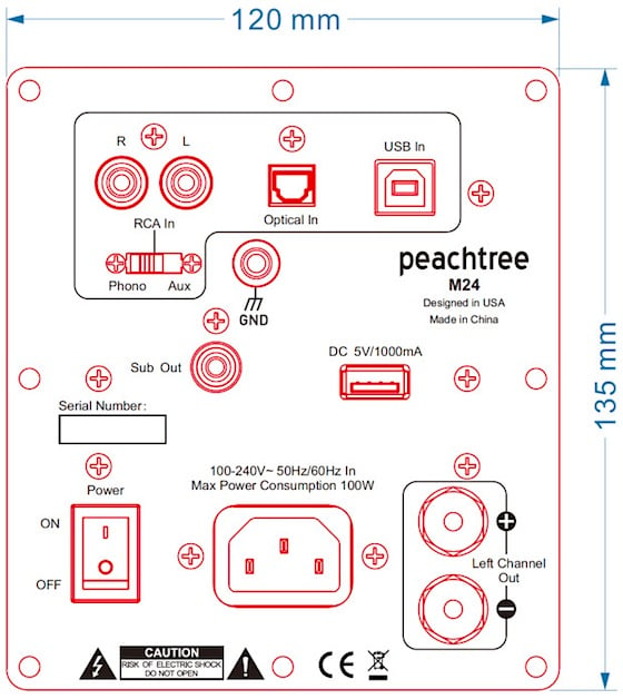 M24 Powered Speakers from Peachtree Audio Indiegogo