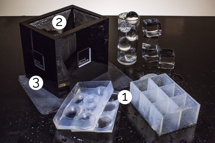 Ice Cube Maker Diamond Press  Crystal Clear Ice Ball Maker