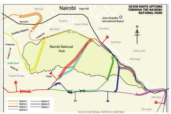 Map Of Nairobi National Park Save Nairobi National Park | Indiegogo