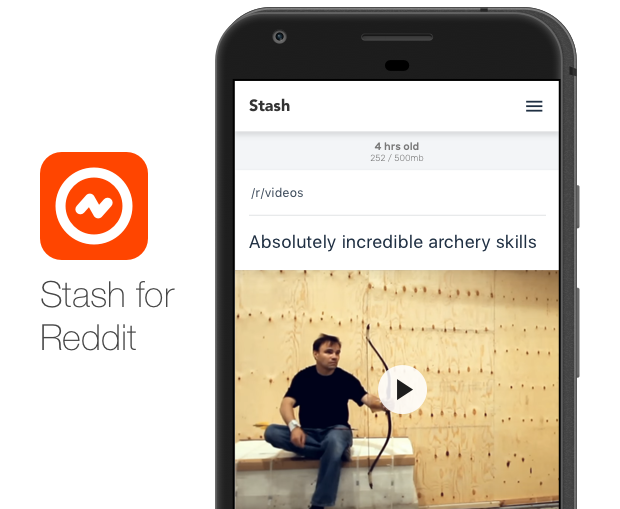 Stash for Reddit - Cache Reddit posts over WiFi and view them later without  using data! : r/androidapps