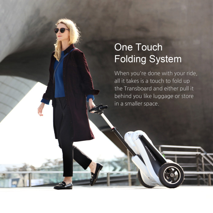 Transboard Foldable Electric 3 Wheel Scooter Indiegogo