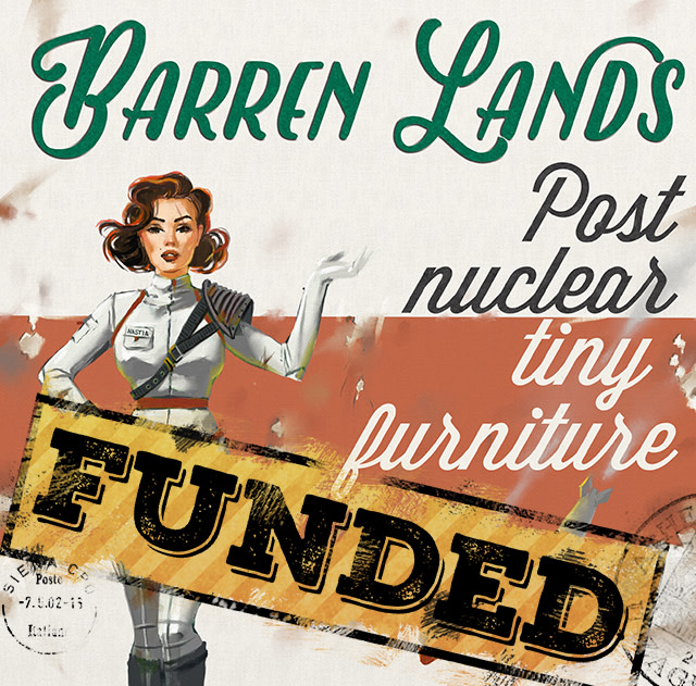 Barren Lands A Post Nuclear Tiny Furniture Indiegogo