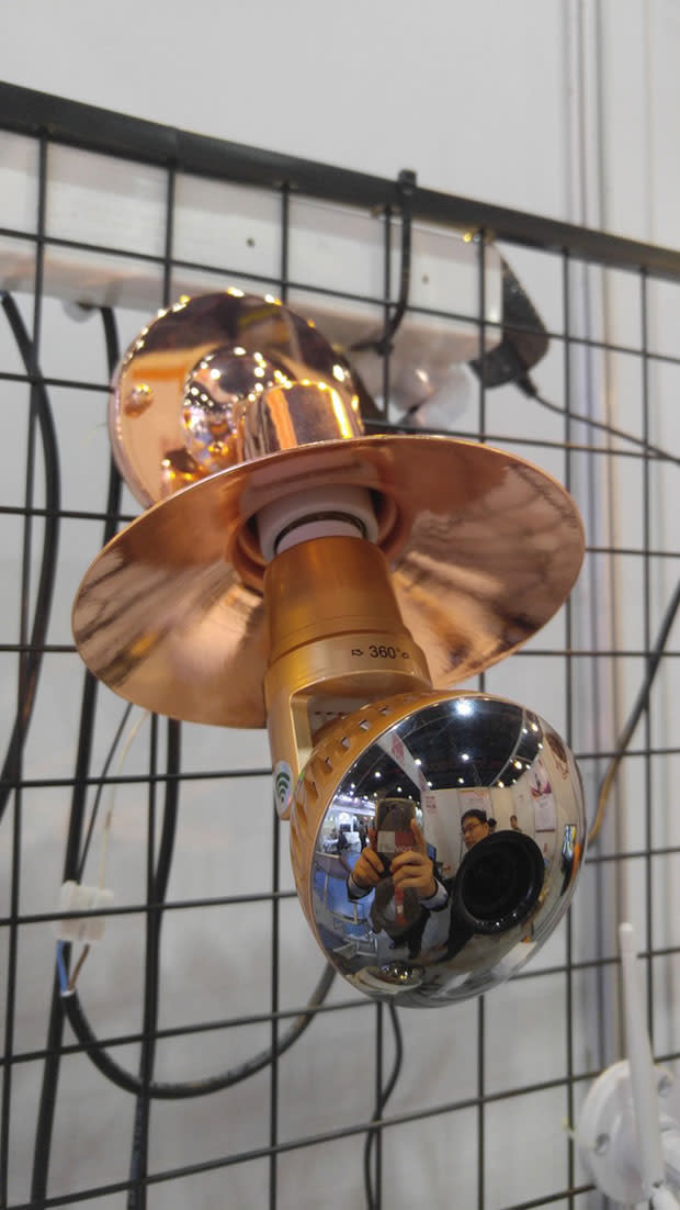 Light Bulb WIFI Security Camera Indiegogo