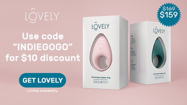 Lovely The smart wearable sex toy for couples Indiegogo