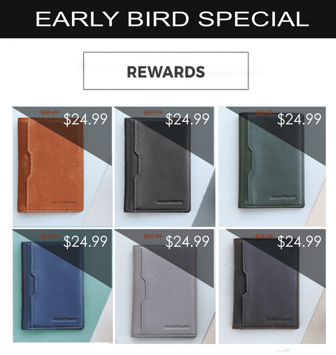 Slimmest RFID Blocking Front Pocket Wallet Indiegogo