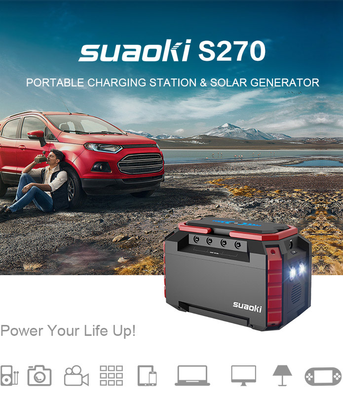 S270: Portable Charging Station & Solar Generator | Indiegogo