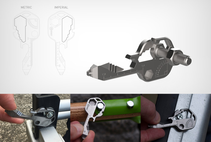 Tool - Geekey Gkey Stainless Steel Multi-tool (24 in 1 multi-function) KEY FUNCTION  NEW