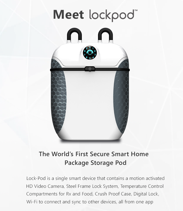 LockPod AppControlled Pod for Secure Deliveries Indiegogo