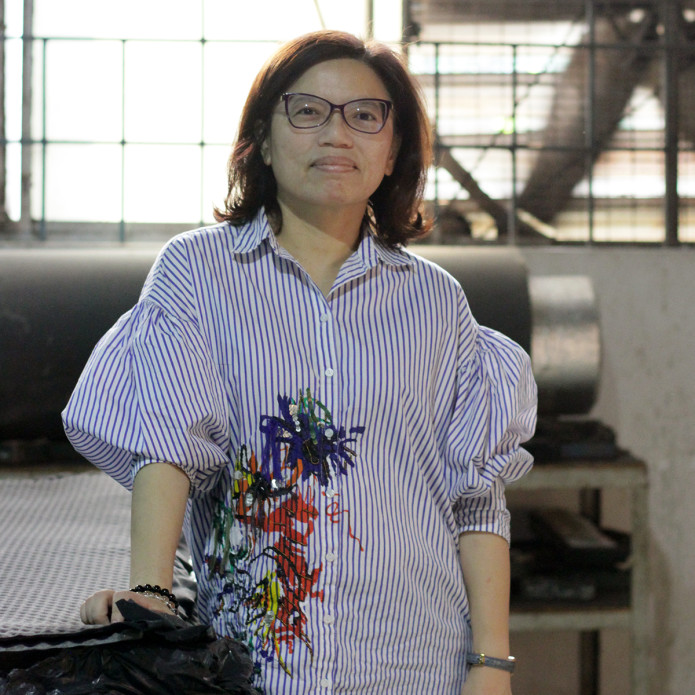 Pakt factory manager Claire in Vietnam